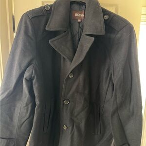 Michael Kors Classic Black Pea Coat